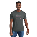 Breast Cancer Titan Short Sleeve Tee - Grey