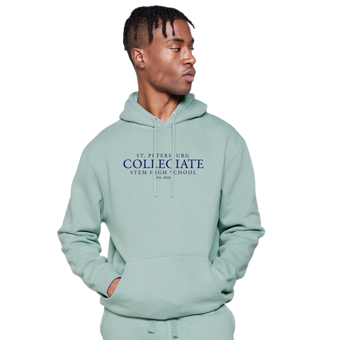 Collegiate Hoodie - Seafoam