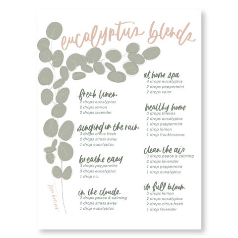 Eucalyptus Blends Card
